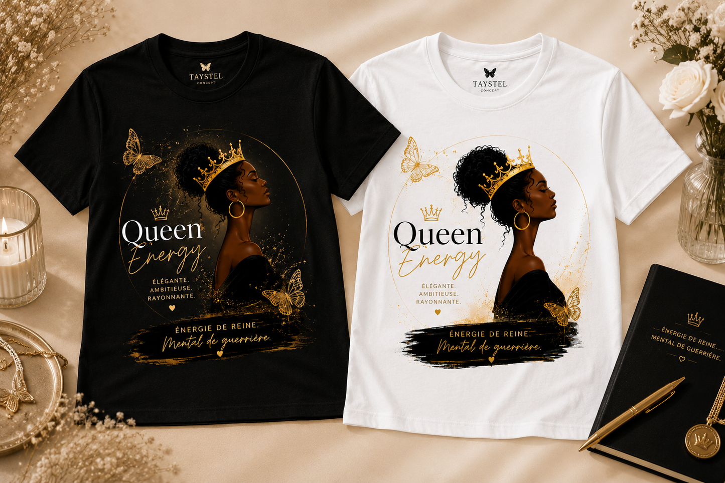 T-shirt Queen Energy – Énergie de reine