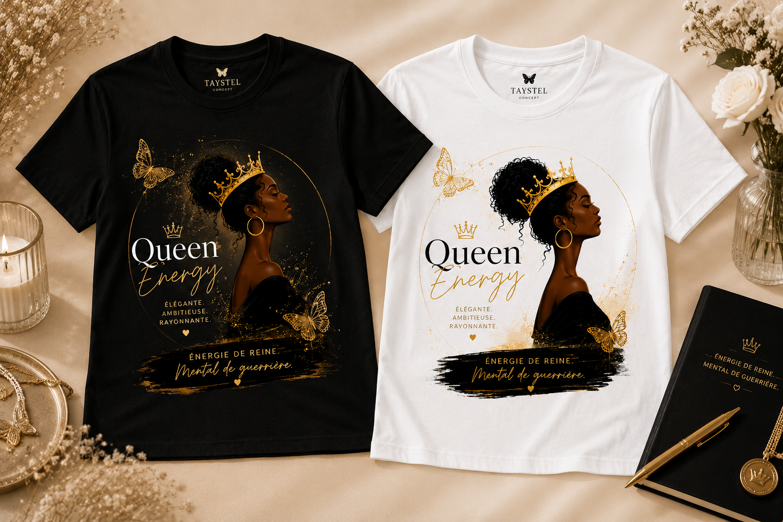 T-shirt Queen Energy – Énergie de reine